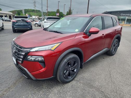 Scarlet Ember Tintcoat 2026 Nissan Rogue SV