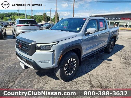 Boulder Gray Pearl 2023 Nissan Frontier PRO-4X