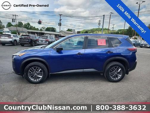 Caspian Blue Metallic 2023 Nissan Rogue S