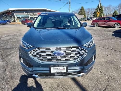 Baltic Sea Green 2019 Ford Edge Titanium