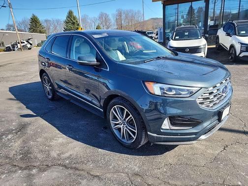 Baltic Sea Green 2019 Ford Edge Titanium