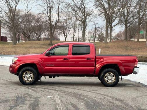 Red 2007 Toyota Tacoma Double Cab