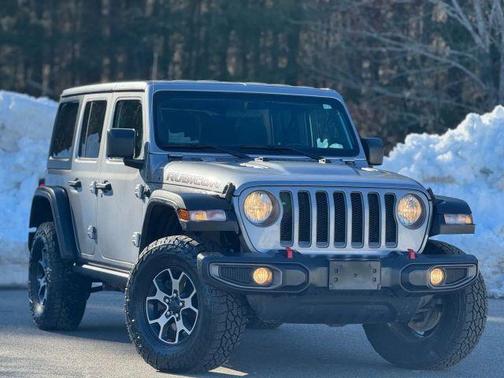 Silver 2019 Jeep Wrangler Unlimited Rubicon