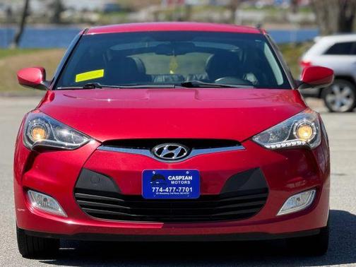 Boston Red Metallic 2014 Hyundai Veloster RE:FLEX w/Black