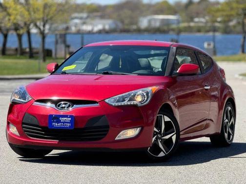 Boston Red Metallic 2014 Hyundai Veloster RE:FLEX w/Black