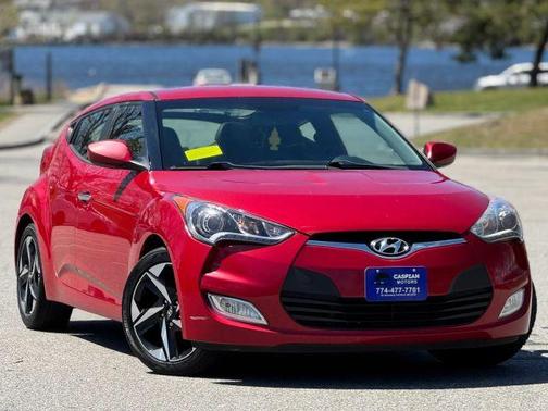 Boston Red Metallic 2014 Hyundai Veloster RE:FLEX w/Black