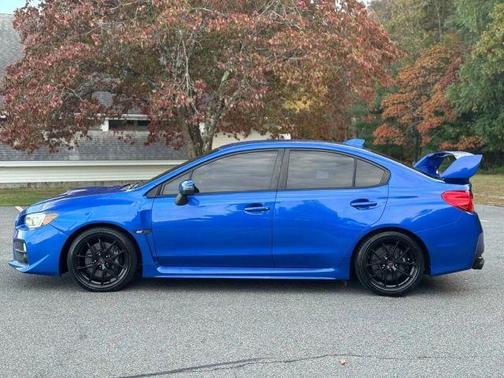 Blue 2017 Subaru WRX STI Base