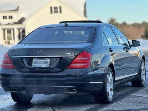 Black 2012 Mercedes-Benz S-Class S 550 4MATIC