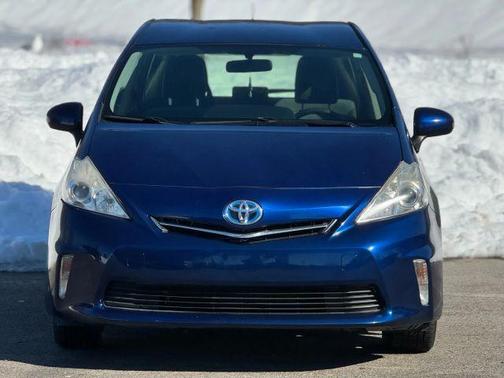Blue 2012 Toyota Prius v Two