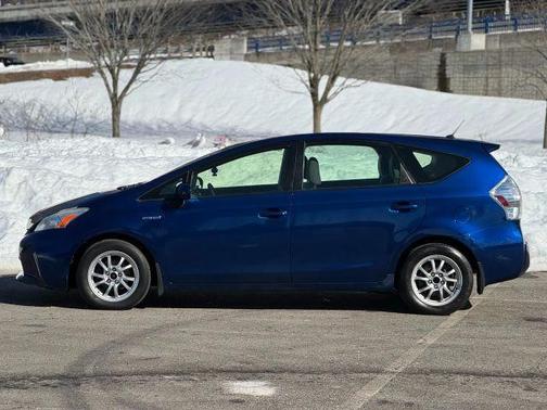 Blue 2012 Toyota Prius v Two