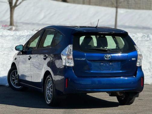 Blue 2012 Toyota Prius v Two