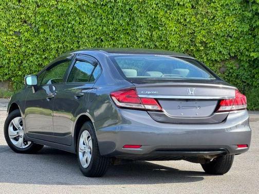 Gray 2015 Honda Civic LX