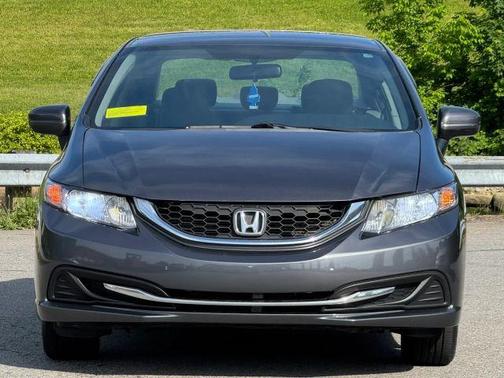 Gray 2015 Honda Civic LX