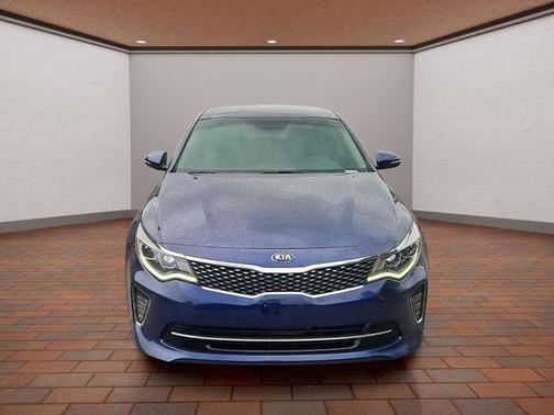 Horizon Blue 2018 Kia Optima SX Turbo