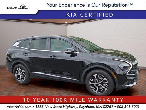 Ebony Black 2024 Kia Sportage EX