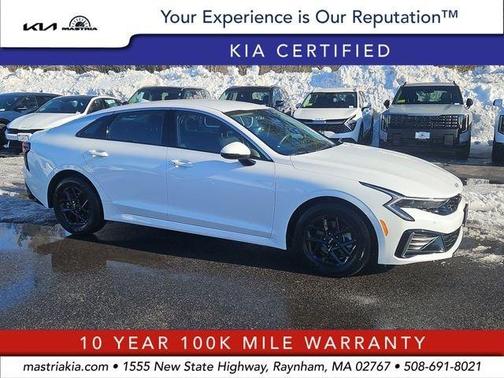 Snow White Pearl 2025 Kia K5 LXS