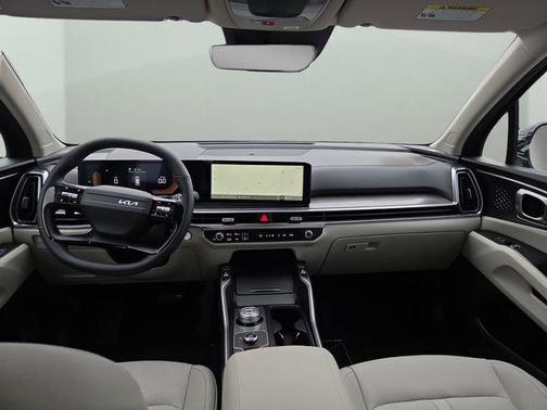 Aurora Black Pearl 2026 Kia Sorento Hybrid EX