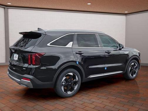 Aurora Black Pearl 2026 Kia Sorento Hybrid EX