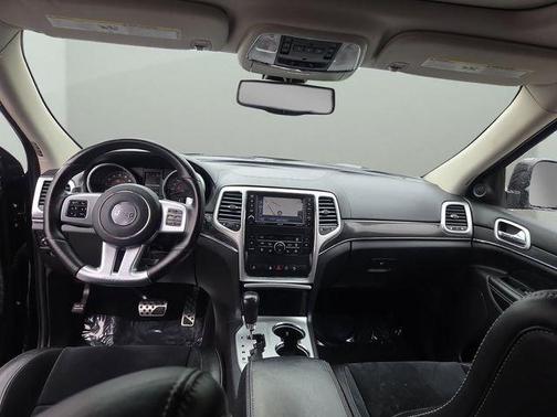 Brilliant Black Crystal Pearlcoat 2012 Jeep Grand Cherokee SRT8