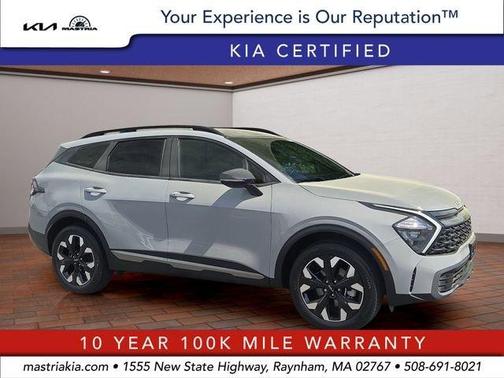 Wolf Gray 2023 Kia Sportage X-Line