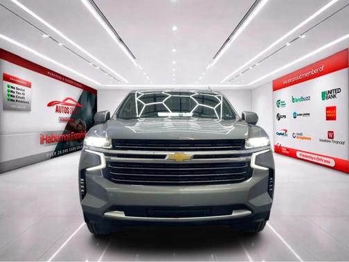 Satin Steel Metallic 2021 Chevrolet Tahoe LT