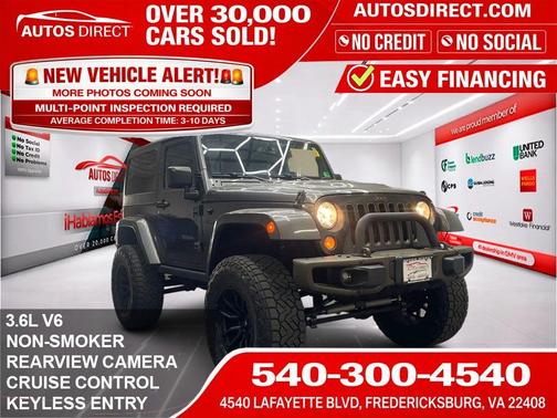 Granite Crystal Clearcoat Metallic 2016 Jeep Wrangler Sahara