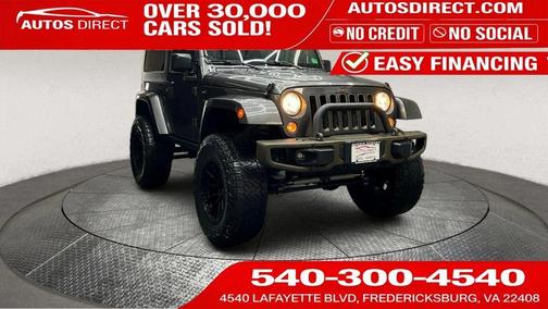 Granite Crystal Clearcoat Metallic 2016 Jeep Wrangler Sahara