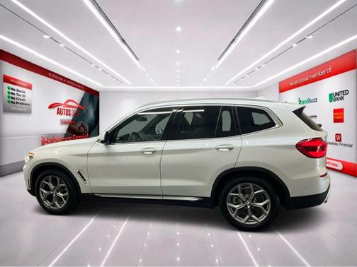 Mineral White Metallic 2020 BMW X3 xDrive30i