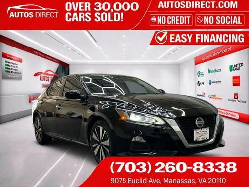 Black 2022 Nissan Altima 2.5 SV