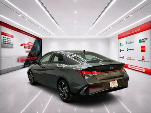 Amazon Gray 2025 Hyundai ELANTRA SEL Sport