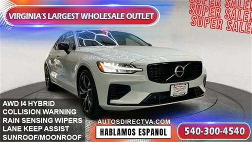 2022 Volvo S60 Recharge Plug-In Hybrid T8 R-Design Expression Extended Range