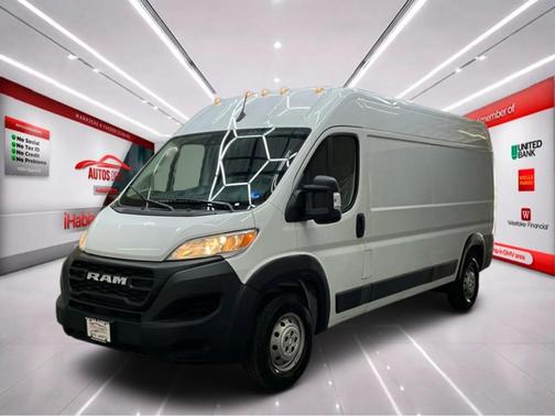 Bright White Clearcoat 2023 RAM ProMaster 2500 High Roof