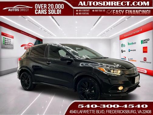 Black 2022 Honda HR-V Sport