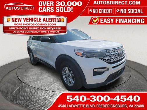 Oxford White 2021 Ford Explorer XLT