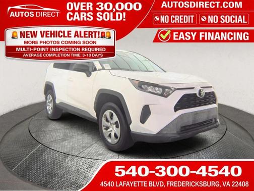 White 2020 Toyota RAV4 LE