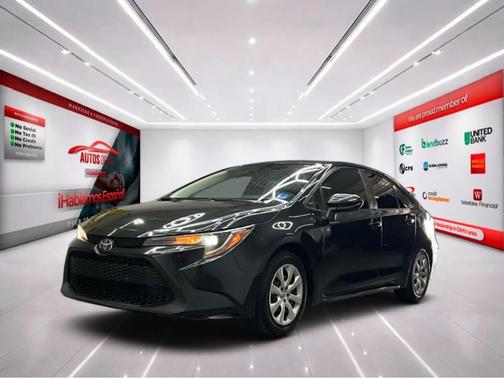 Black Sand Pearl 2022 Toyota Corolla LE