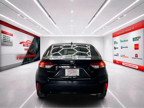 Black Sand Pearl 2022 Toyota Corolla LE