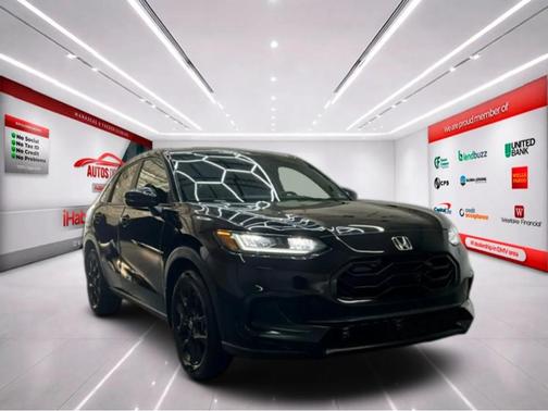 Black 2023 Honda HR-V Sport