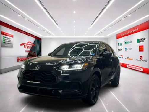 Black 2023 Honda HR-V Sport