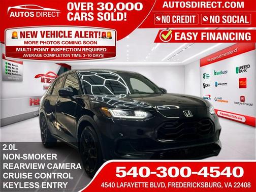 Black 2023 Honda HR-V Sport