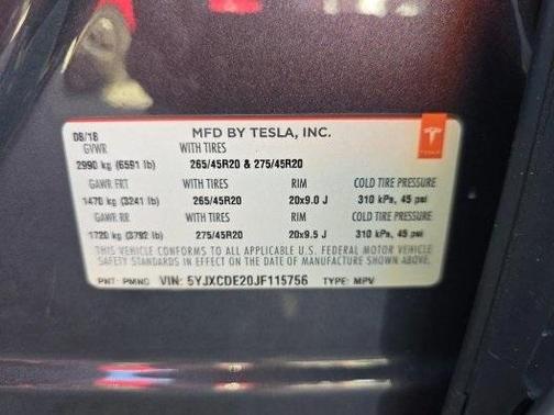 2018 Tesla Model X 75D