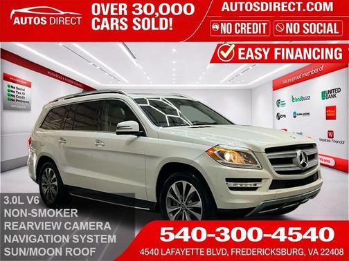 White 2015 Mercedes-Benz GL-Class GL 450 4MATIC