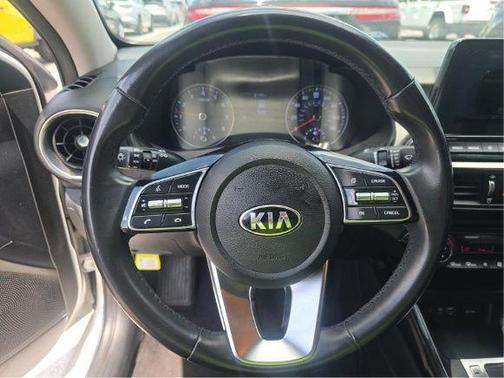 Clear White 2019 Kia Forte S