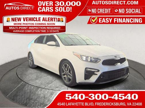 Clear White 2019 Kia Forte S