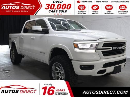 Ivory White 2020 RAM 1500 Laramie