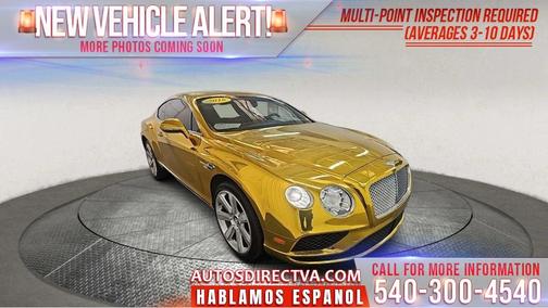 2016 Bentley Continental GT V8