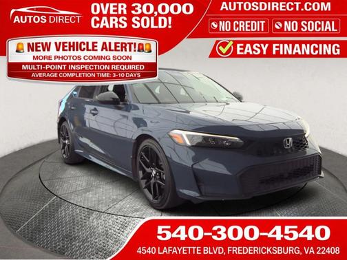 Blue 2025 Honda Civic Sport