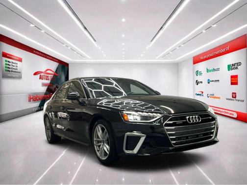 Mythos Black Metallic 2024 Audi A4 45 S line quattro Premium