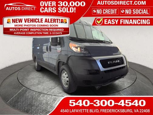 Blue 2020 RAM ProMaster 3500 High Roof