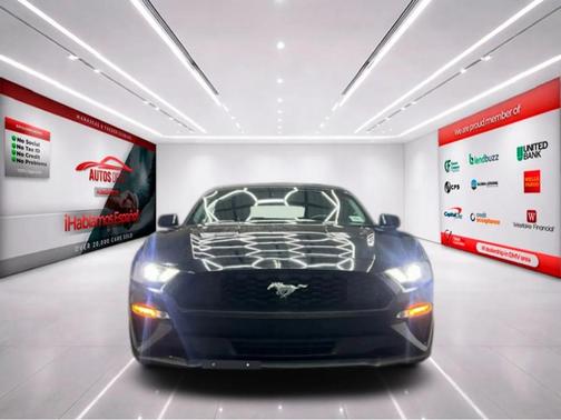 Shadow Black 2020 Ford Mustang EcoBoost Premium